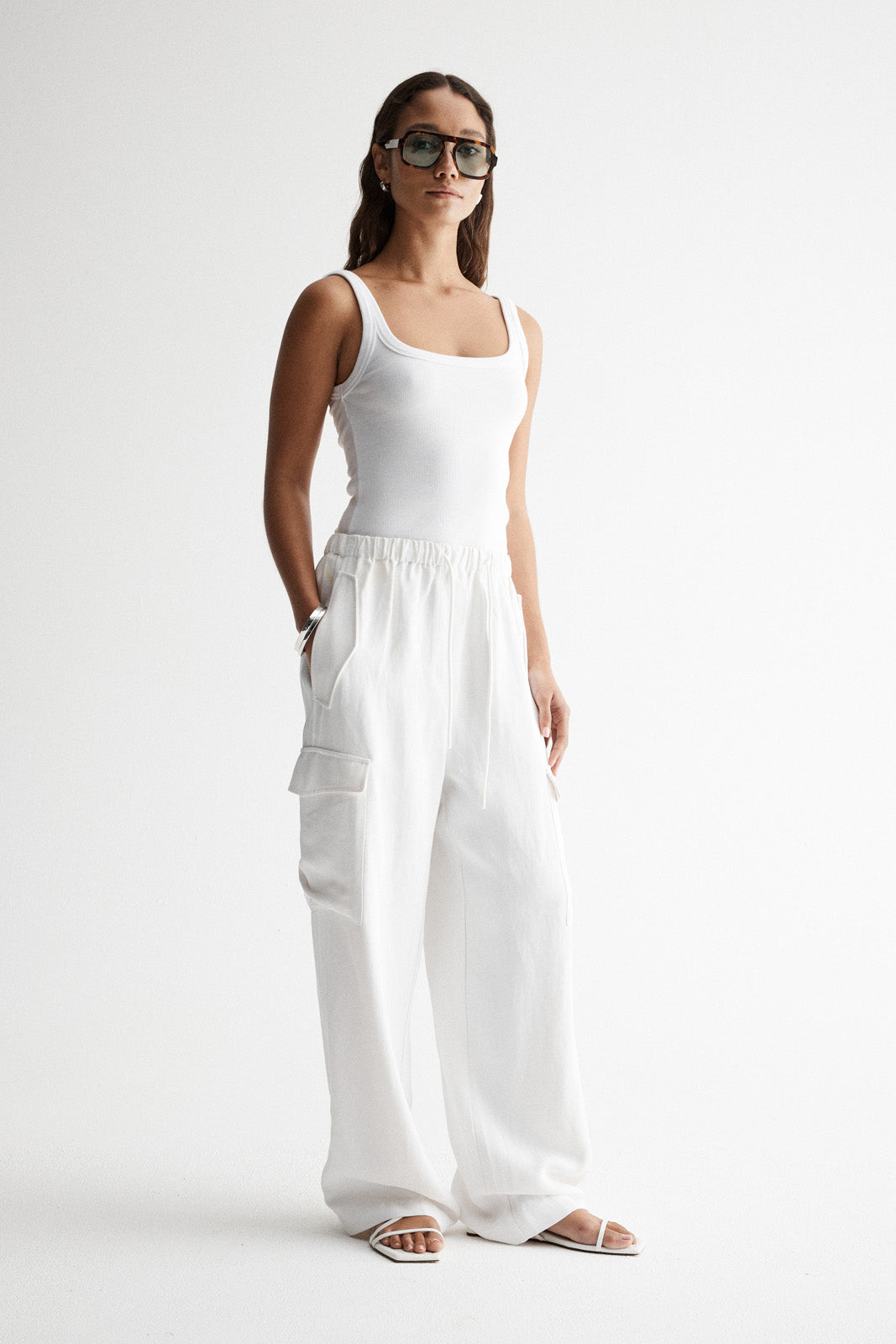 Persi Tank White