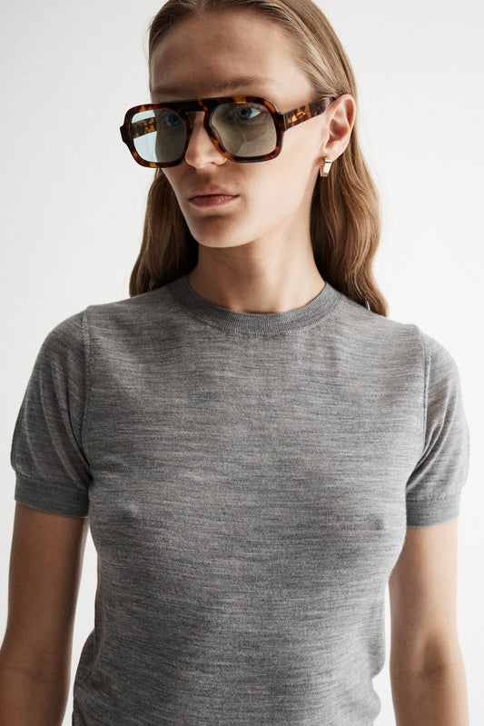 Ash Knit Tee
