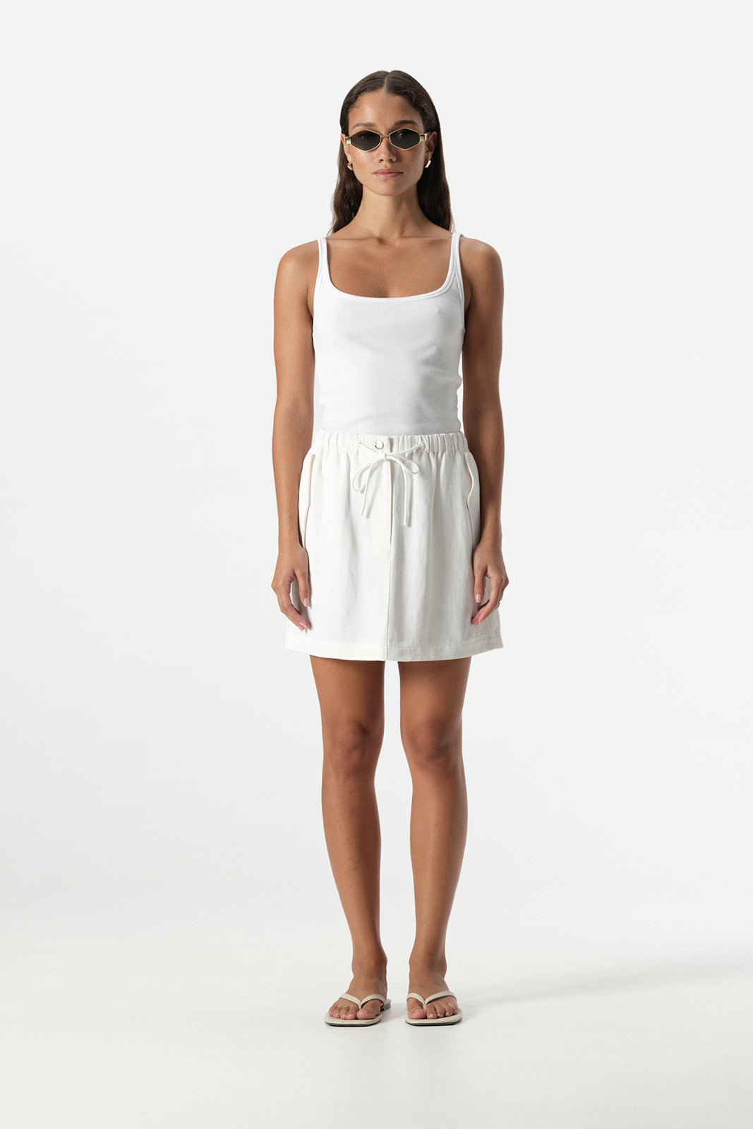 Laurel Skirt White