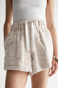 Monogram Towelling Short