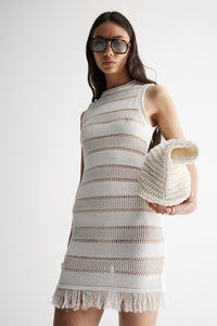 Malibu Crochet Mini Dress