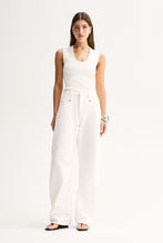 Load image into Gallery viewer, Hayes Knit Top White