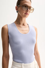 Load image into Gallery viewer, Hayes Knit Top Pale Blue