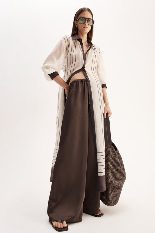 Havana Maxi Dress Chololate