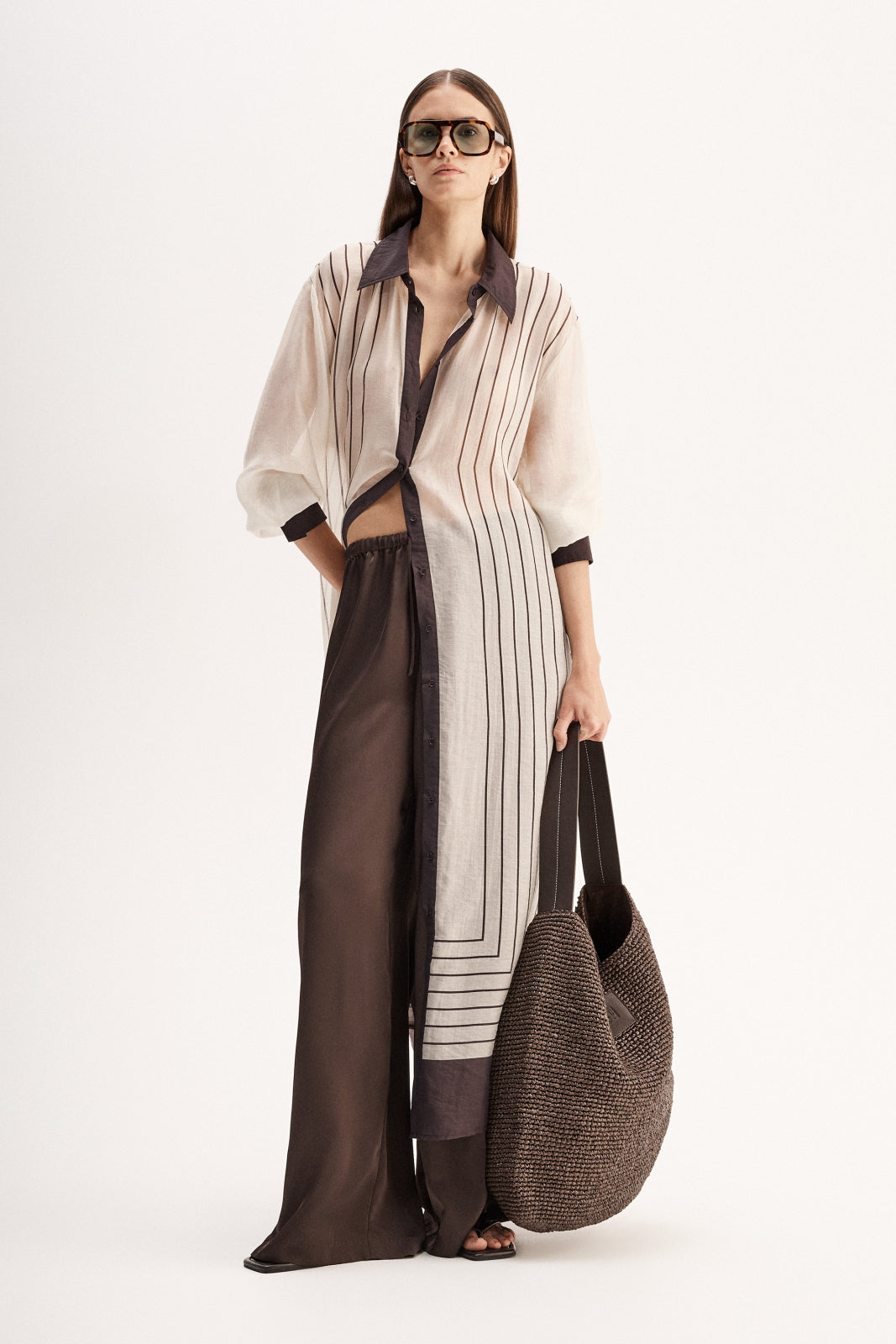Havana Maxi Dress Chololate