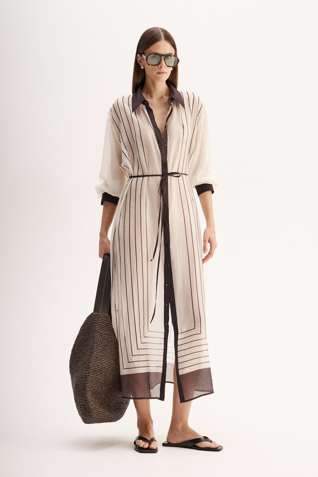 Havana Maxi Dress Chololate