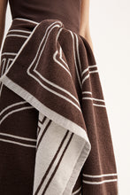 Load image into Gallery viewer, Beau Towel Chocolate
