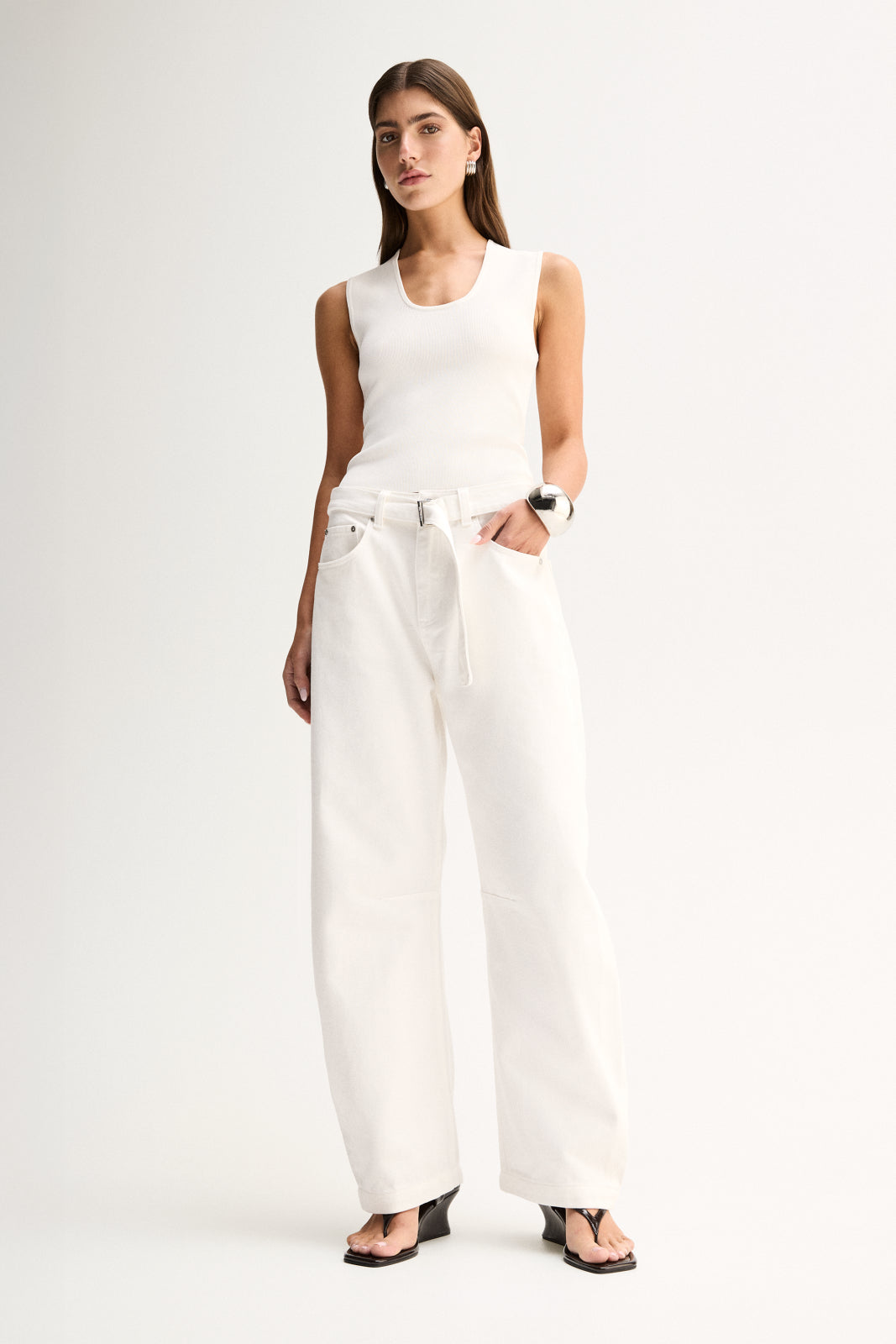 Mayfield Denim Pant white