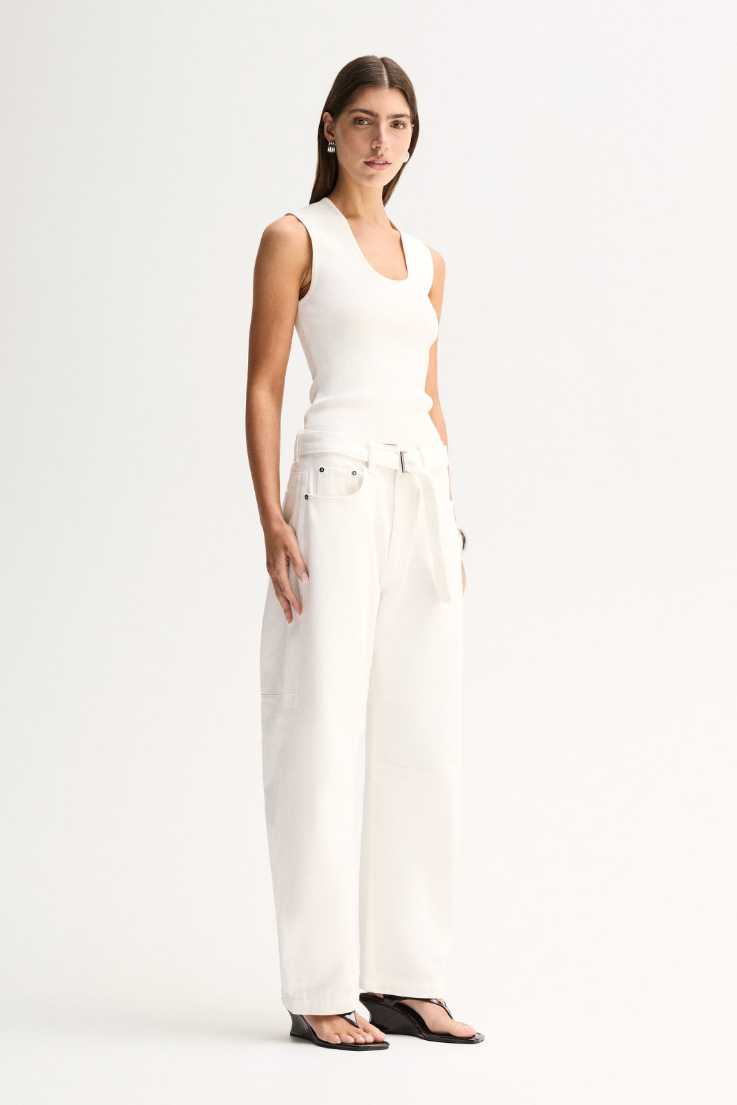 Mayfield Denim Pant white