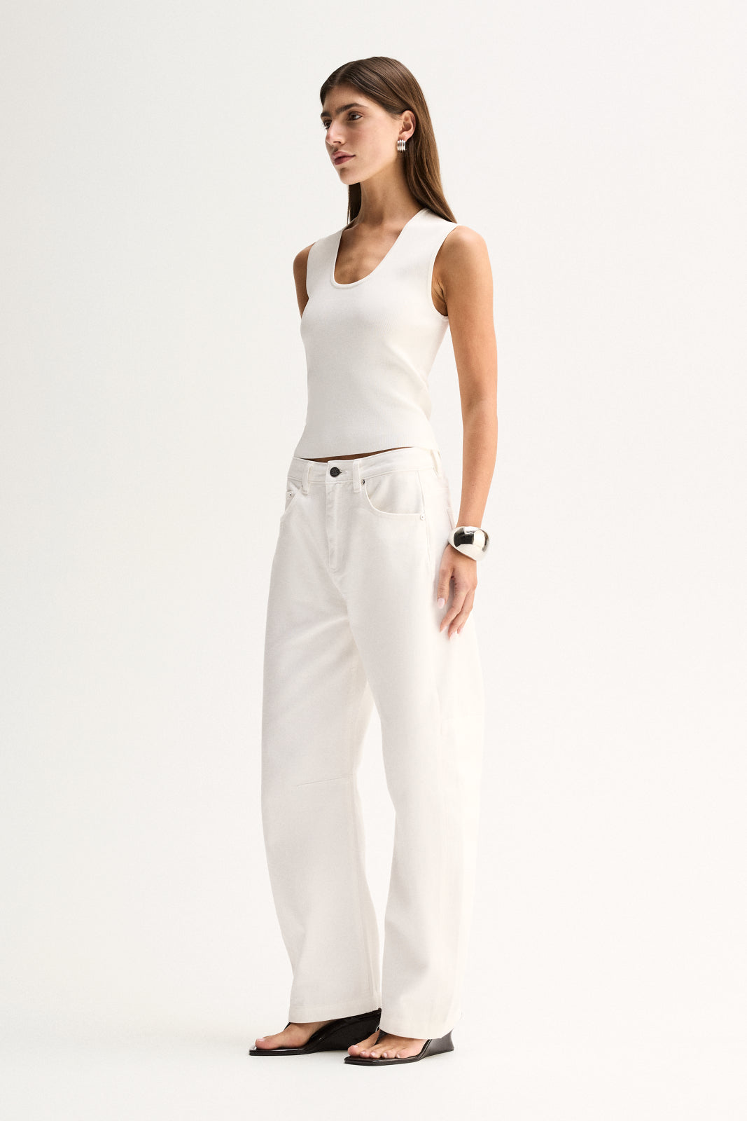 Mayfield Denim Pant white