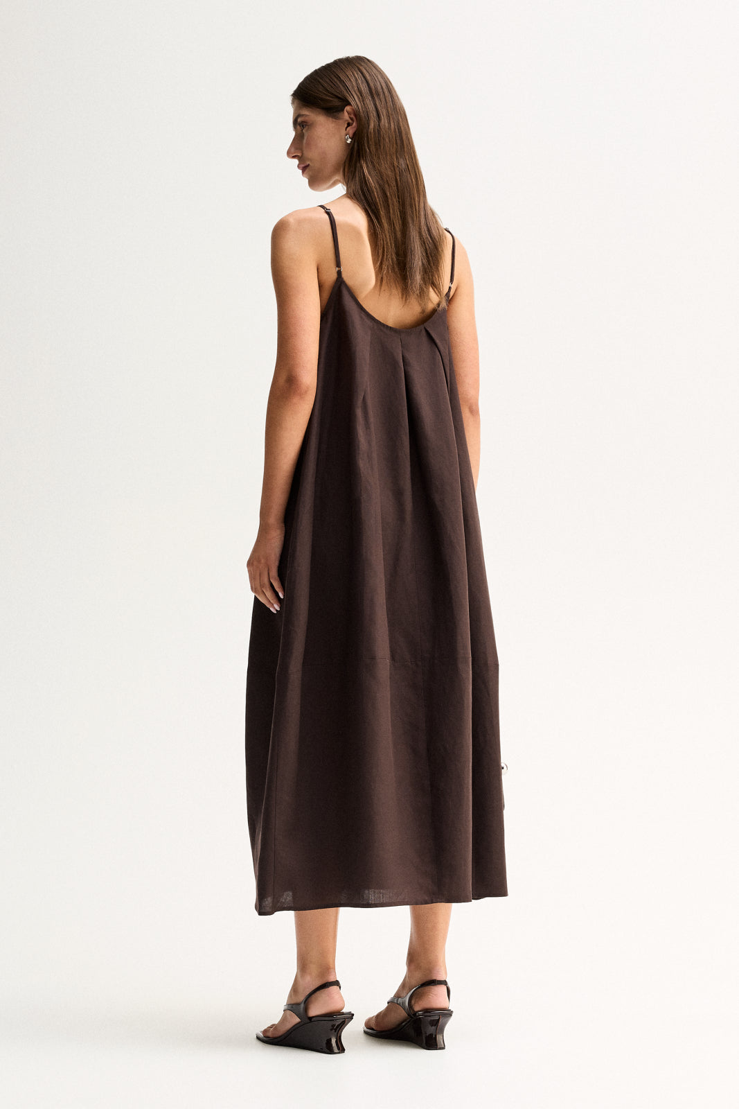 Carlo Maxi Dress Chocolate