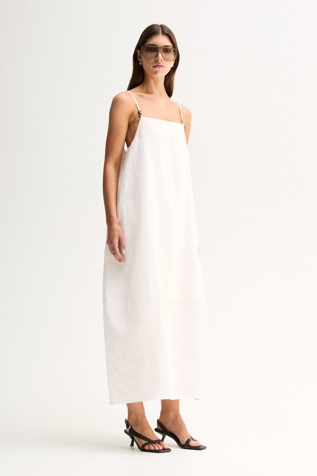 Carlo Maxi Dress White