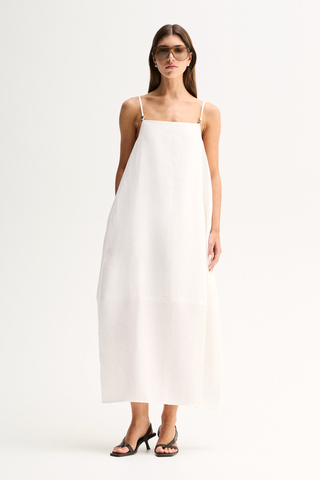 Carlo Maxi Dress White