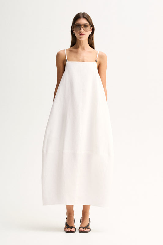 Carlo Maxi Dress White