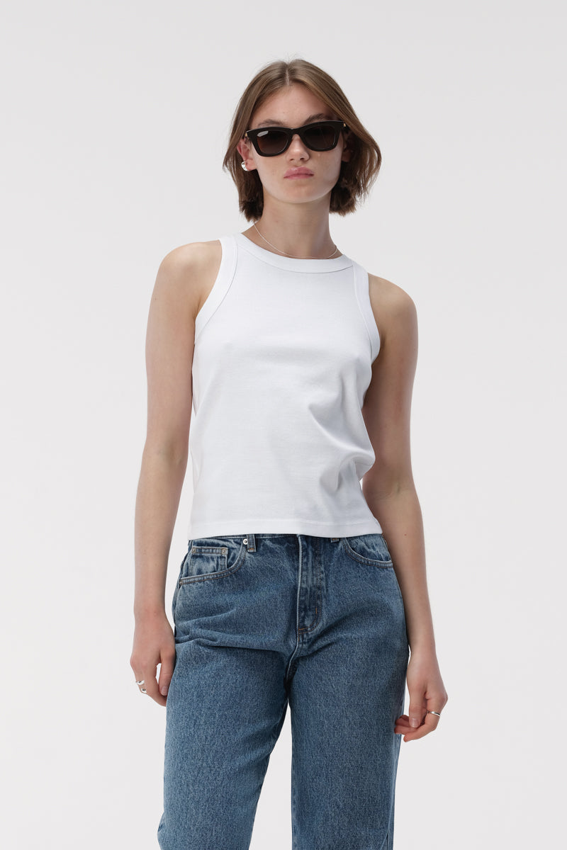 Zoe Tank White