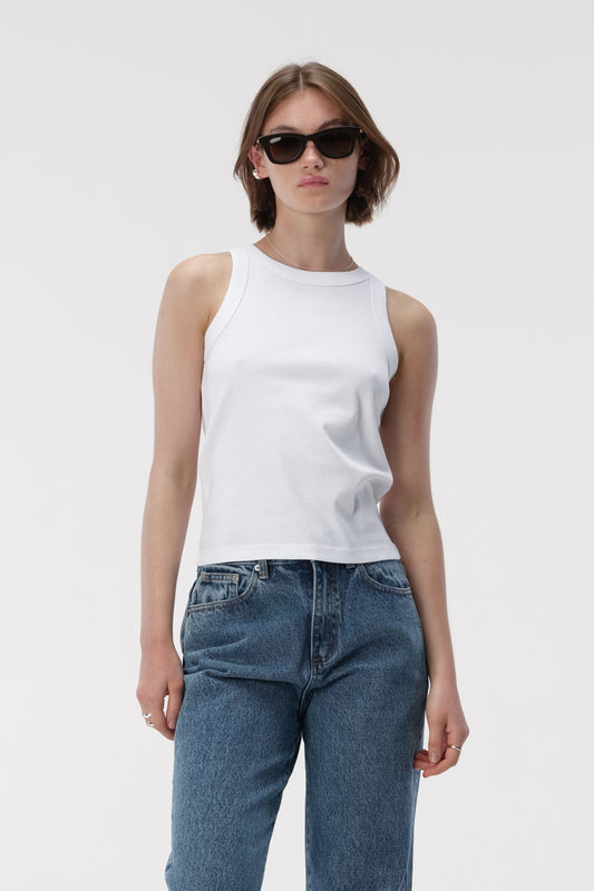 Zoe Tank White
