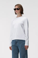 Load image into Gallery viewer, Zoe Long Sleeve Tee White