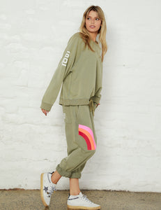 Vintage Slouchy Pant - Khaki