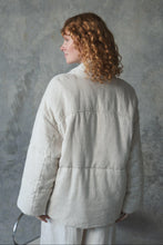 Load image into Gallery viewer, Aster Linen Coat Oatmeal