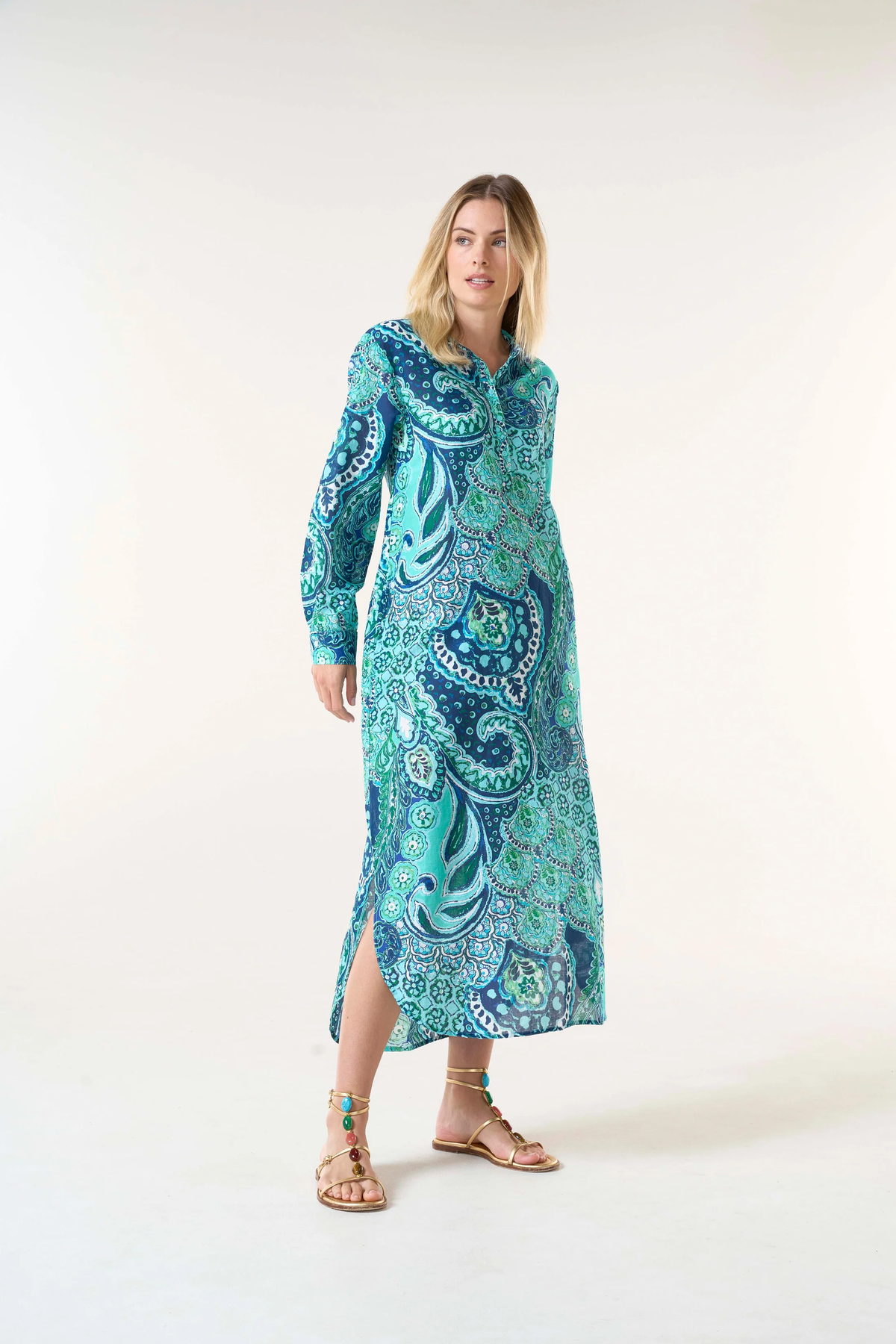 Long Gilli-Brazil Blue- Cotton-Blue oneseason