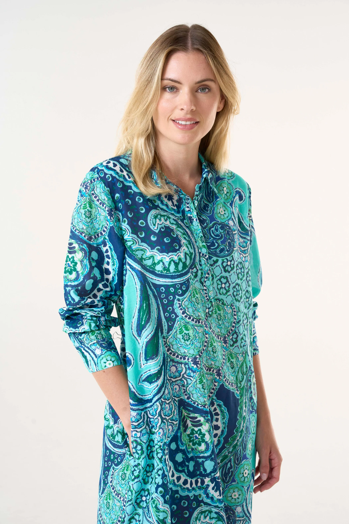 Long Gilli-Brazil Blue- Cotton-Blue oneseason