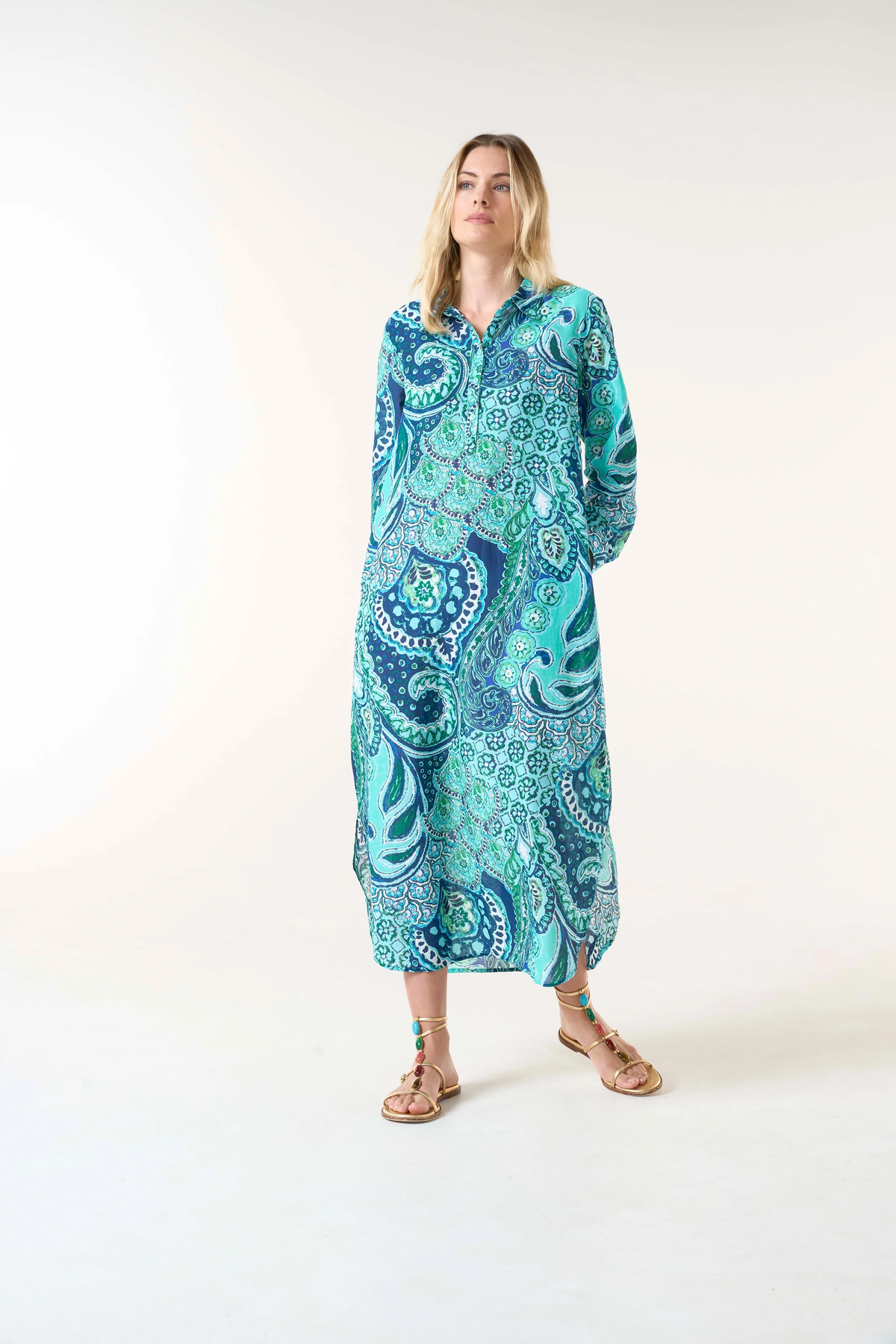 Long Gilli-Brazil Blue- Cotton-Blue oneseason