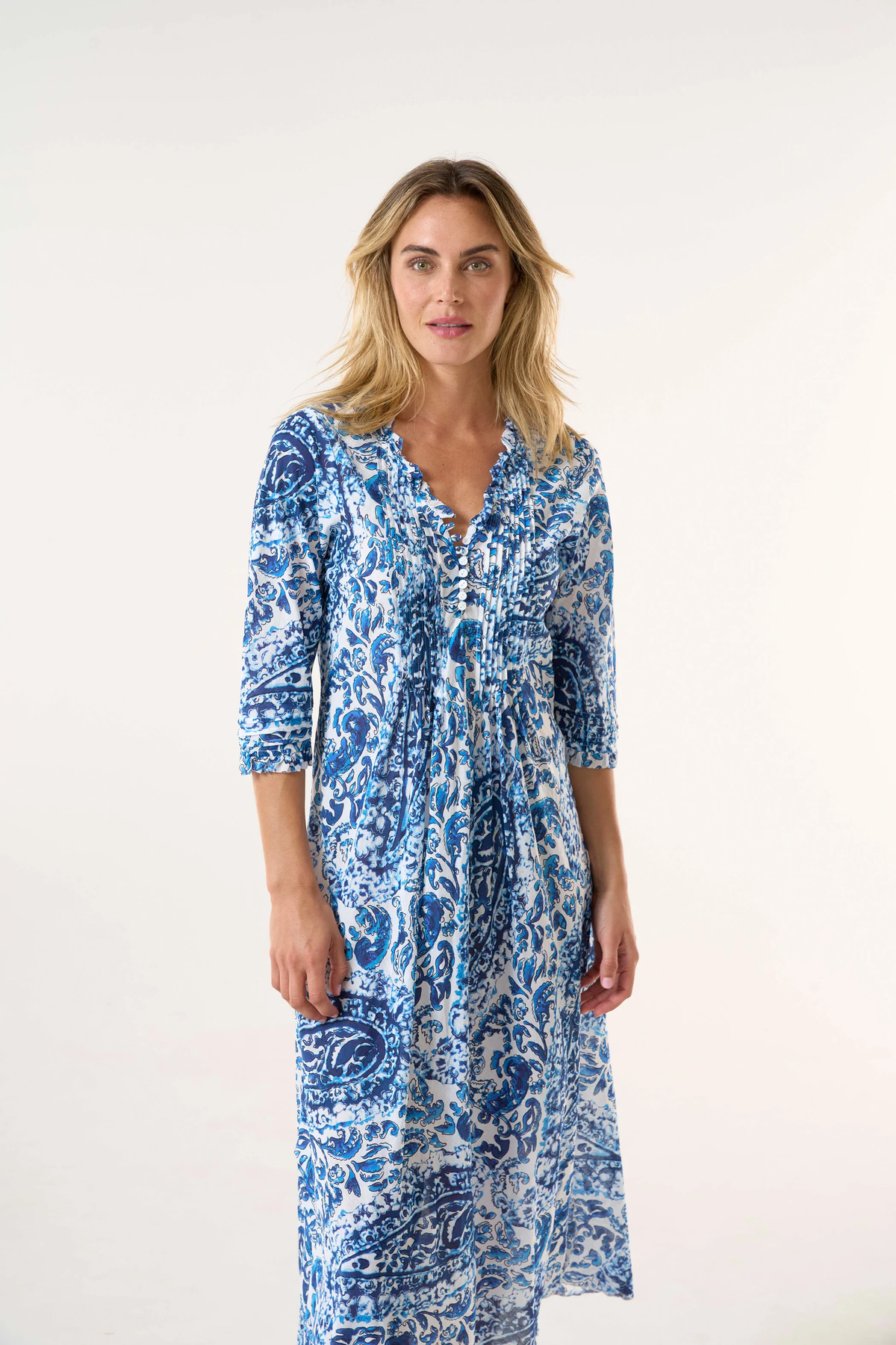 Long Poppy-Hydra Navy-Cotton-Navy oneseason