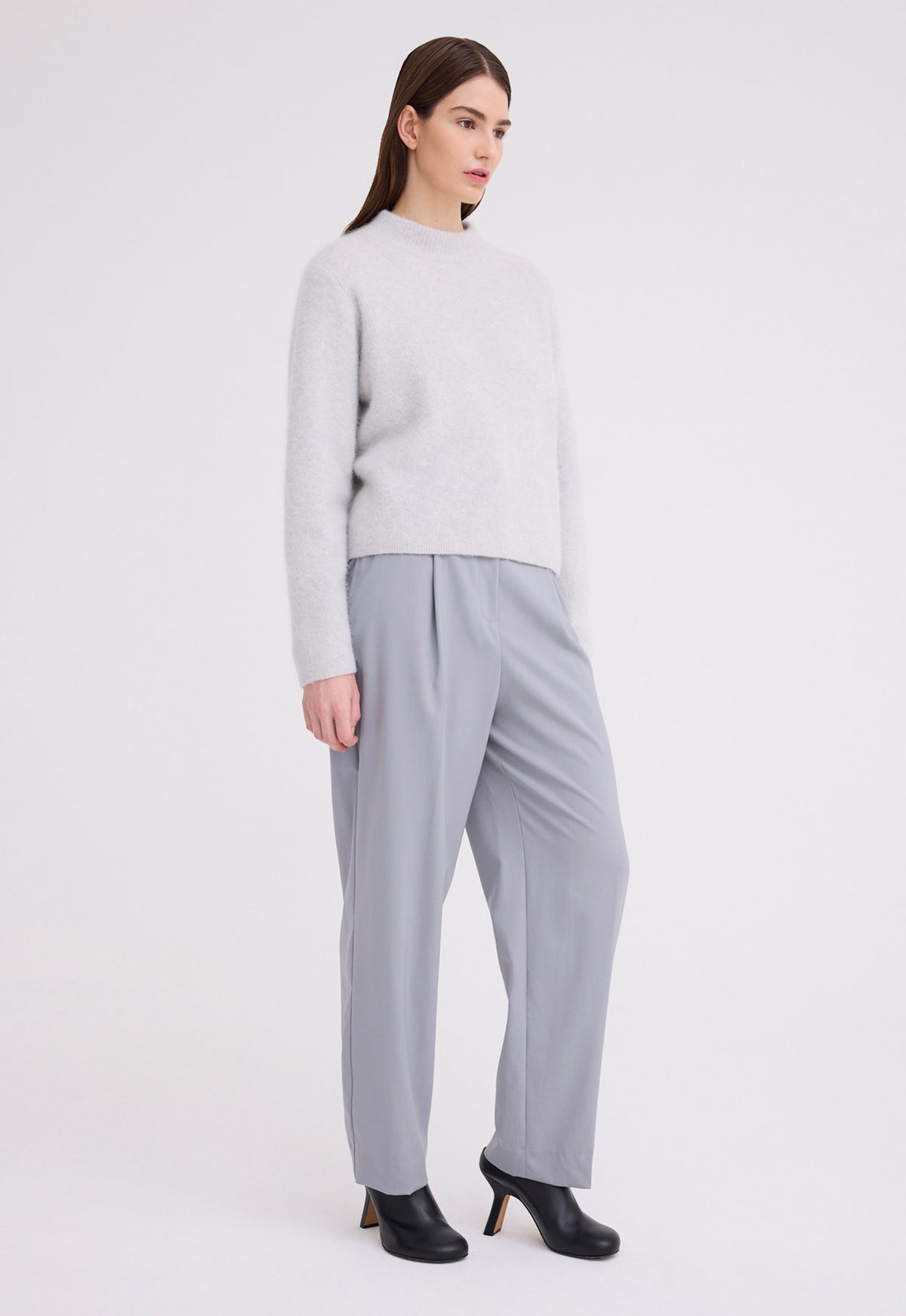 Hudd Sweater Frost Grey