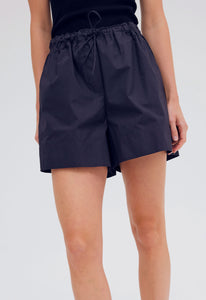 Mira Short in Darkest Navy