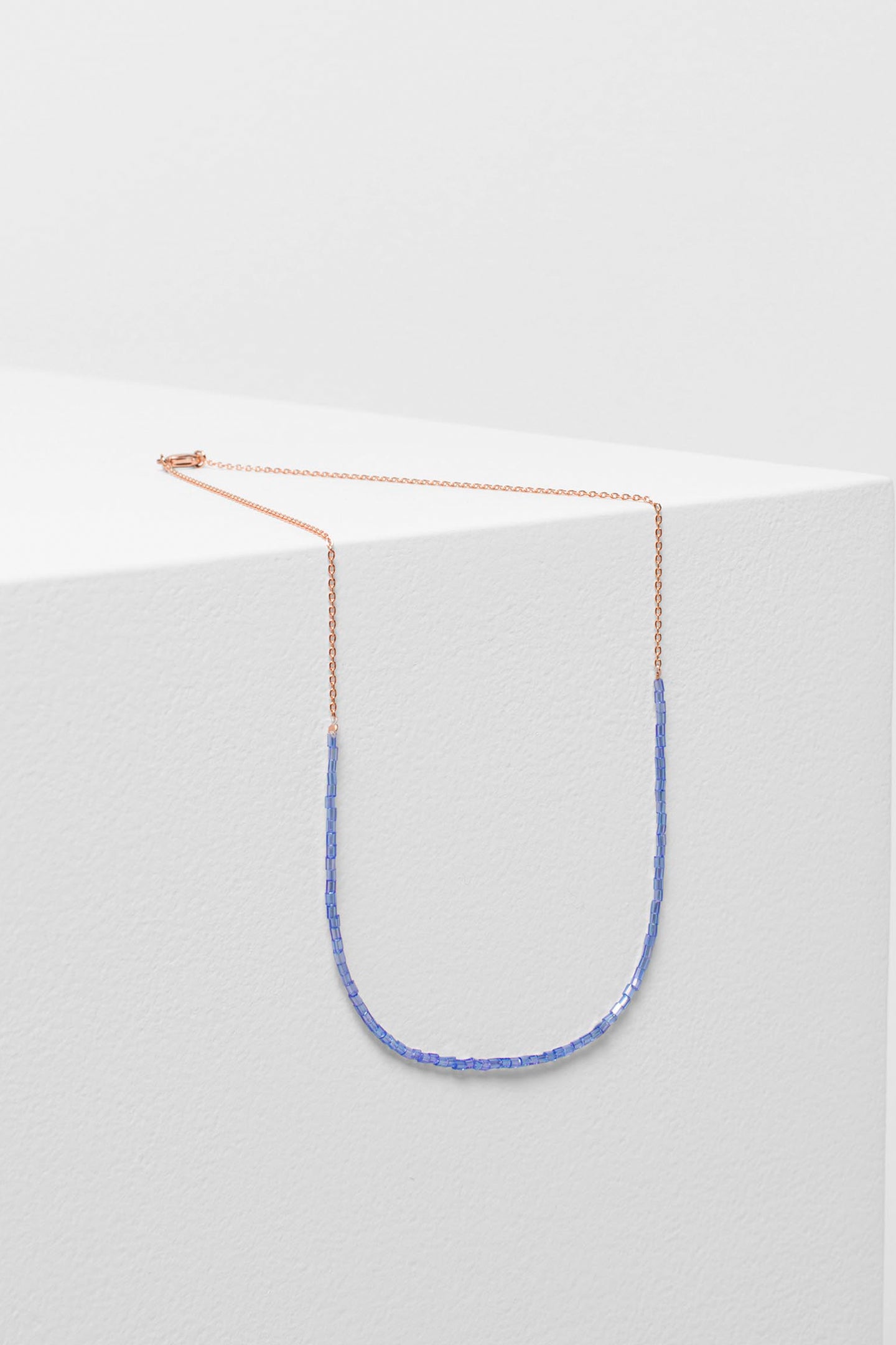 Kima Necklace Blue Fog