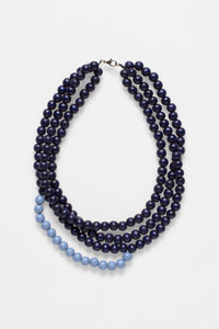 Lokke Necklace Steel Blue