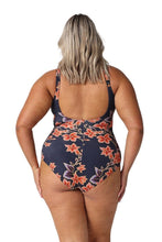 Load image into Gallery viewer, Bahamas Floral Waist Tie One Piece