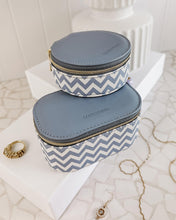 Load image into Gallery viewer, Olive Sisco Chevron Jewellery Box Pack Jacaranda