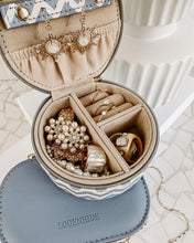 Load image into Gallery viewer, Olive Sisco Chevron Jewellery Box Pack Jacaranda