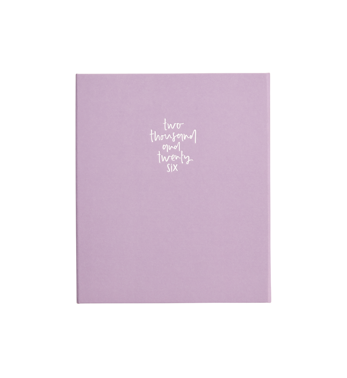 2026 Planner | Signature | VERTICAL Weekly | Lilac