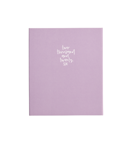 2026 Planner | Signature | VERTICAL Weekly | Lilac