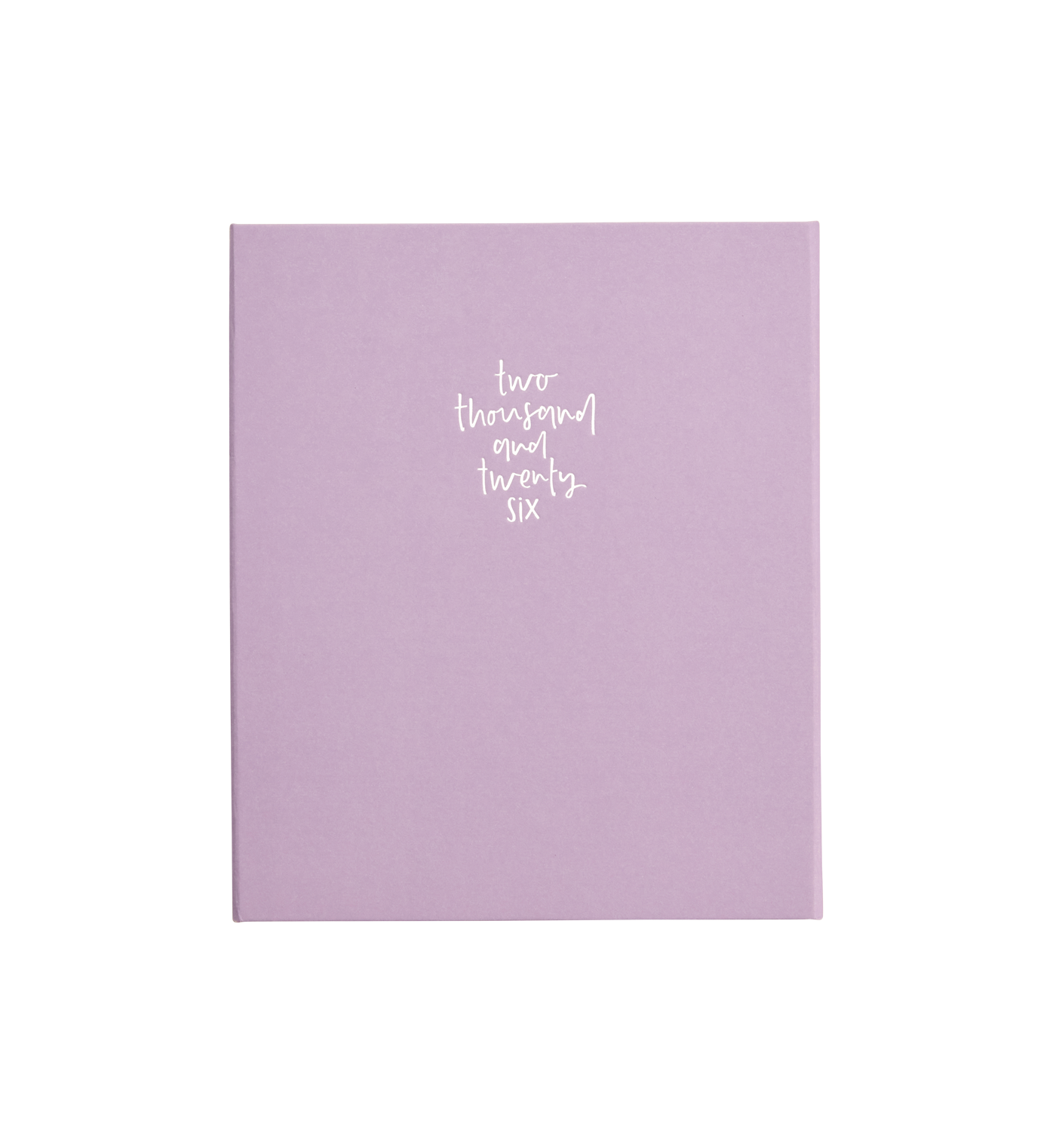 2026 Planner | Signature | VERTICAL Weekly | Lilac