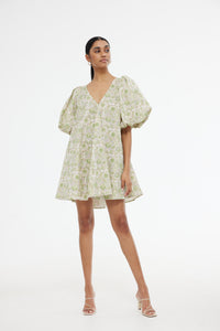 Palm Mini Dress Flora Bloom