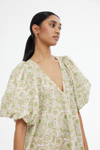 Palm Mini Dress Flora Bloom