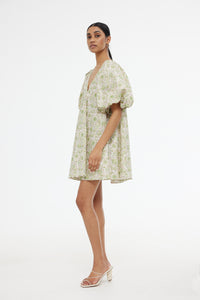 Palm Mini Dress Flora Bloom