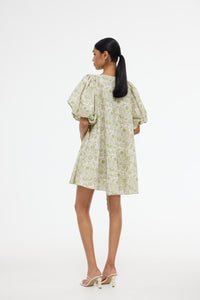 Palm Mini Dress Flora Bloom