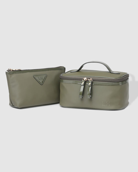Paris Iggy Cosmetic Case Set Khaki