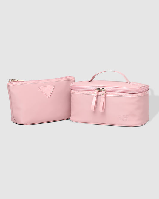 Paris Iggy Cosmetic Case Set Blush Pink