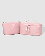 Load image into Gallery viewer, Paris Iggy Cosmetic Case Set Blush Pink