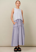 Load image into Gallery viewer, Marcella Tank Dress Blue