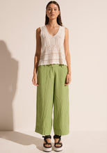 Load image into Gallery viewer, Maui Pointelle Tank White