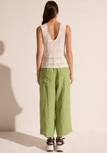 Load image into Gallery viewer, Maui Pointelle Tank White