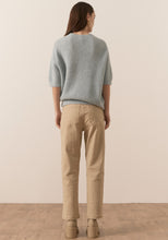 Load image into Gallery viewer, Jane Pointelle Tee Blue