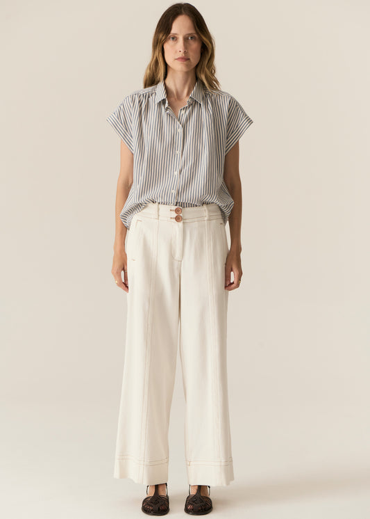 Carsen Full Length Pant Ecru