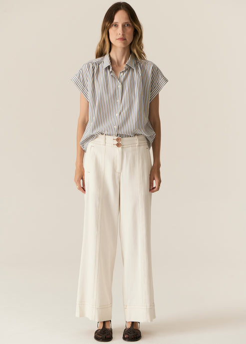 Carsen Full Length Pant Ecru